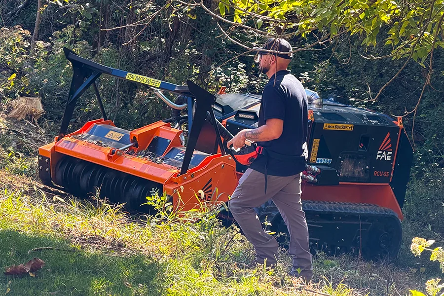 Hillside Mulching (FAE RCU 55)